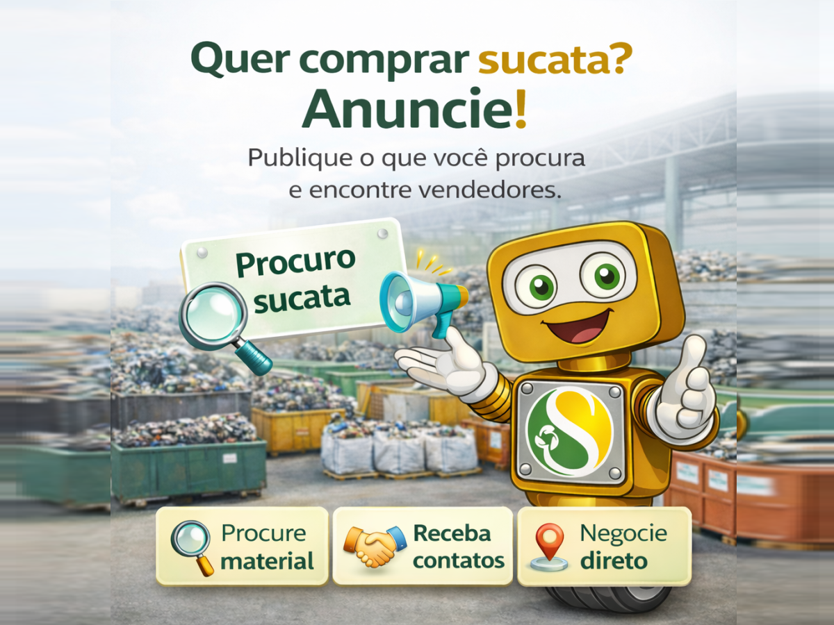 Quer comprar sucata? Anuncie!