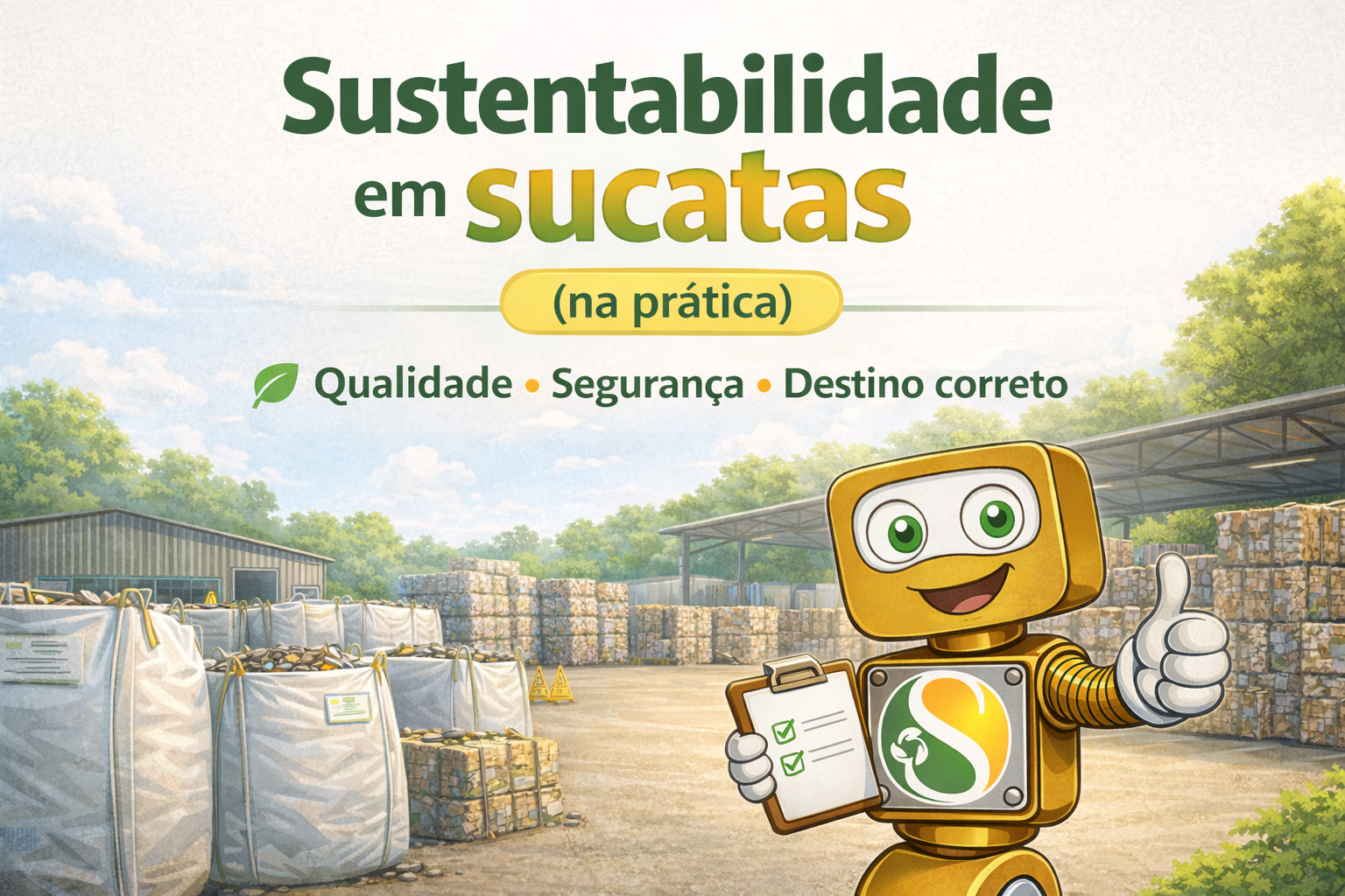 O que é sustentabilidade no setor de sucatas e reciclagem (na prática)?