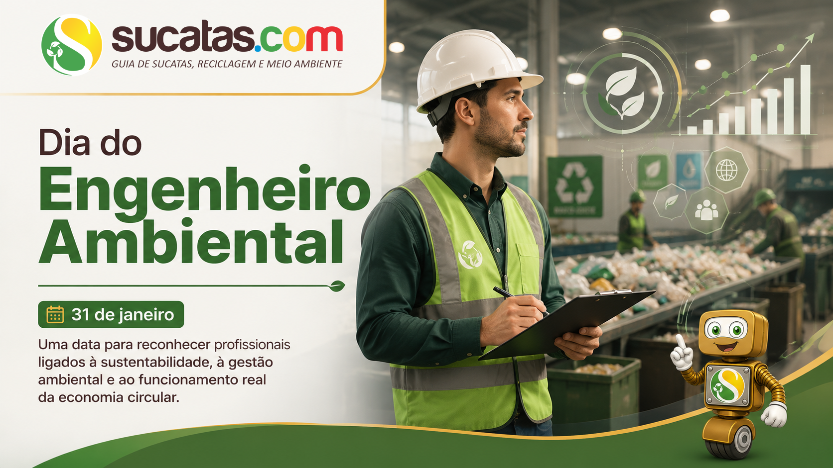 Dia do Engenheiro Ambiental — 31 de janeiro