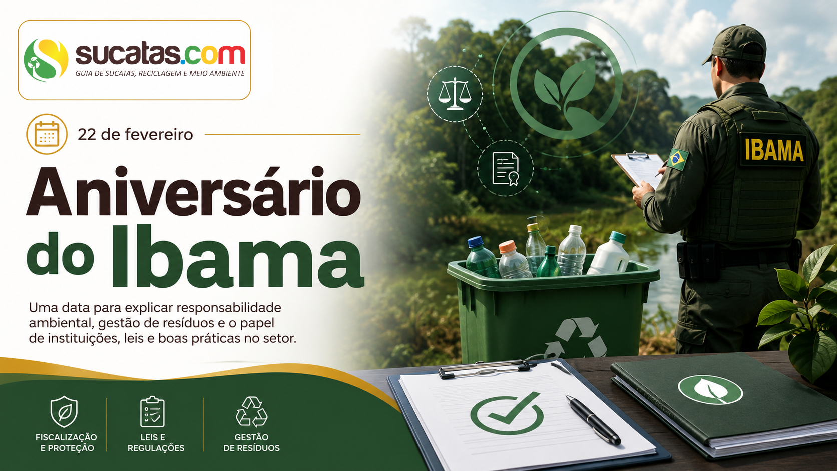 Aniversário do Ibama — 22 de fevereiro