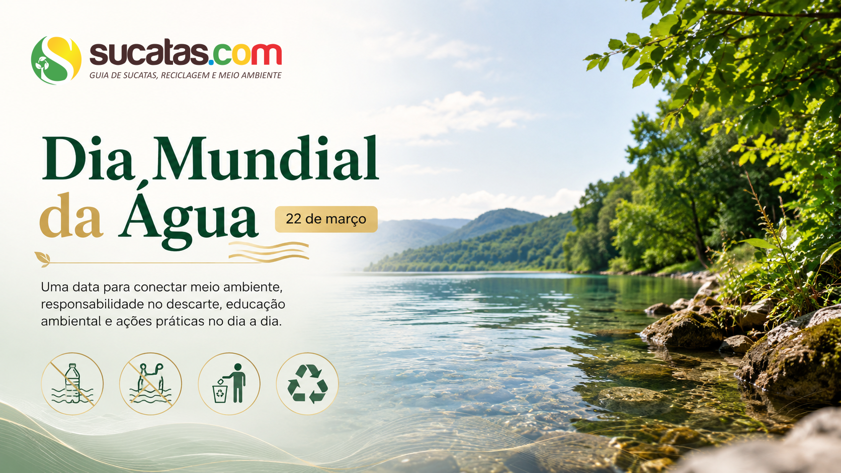 Dia Mundial da Água — 22 de março