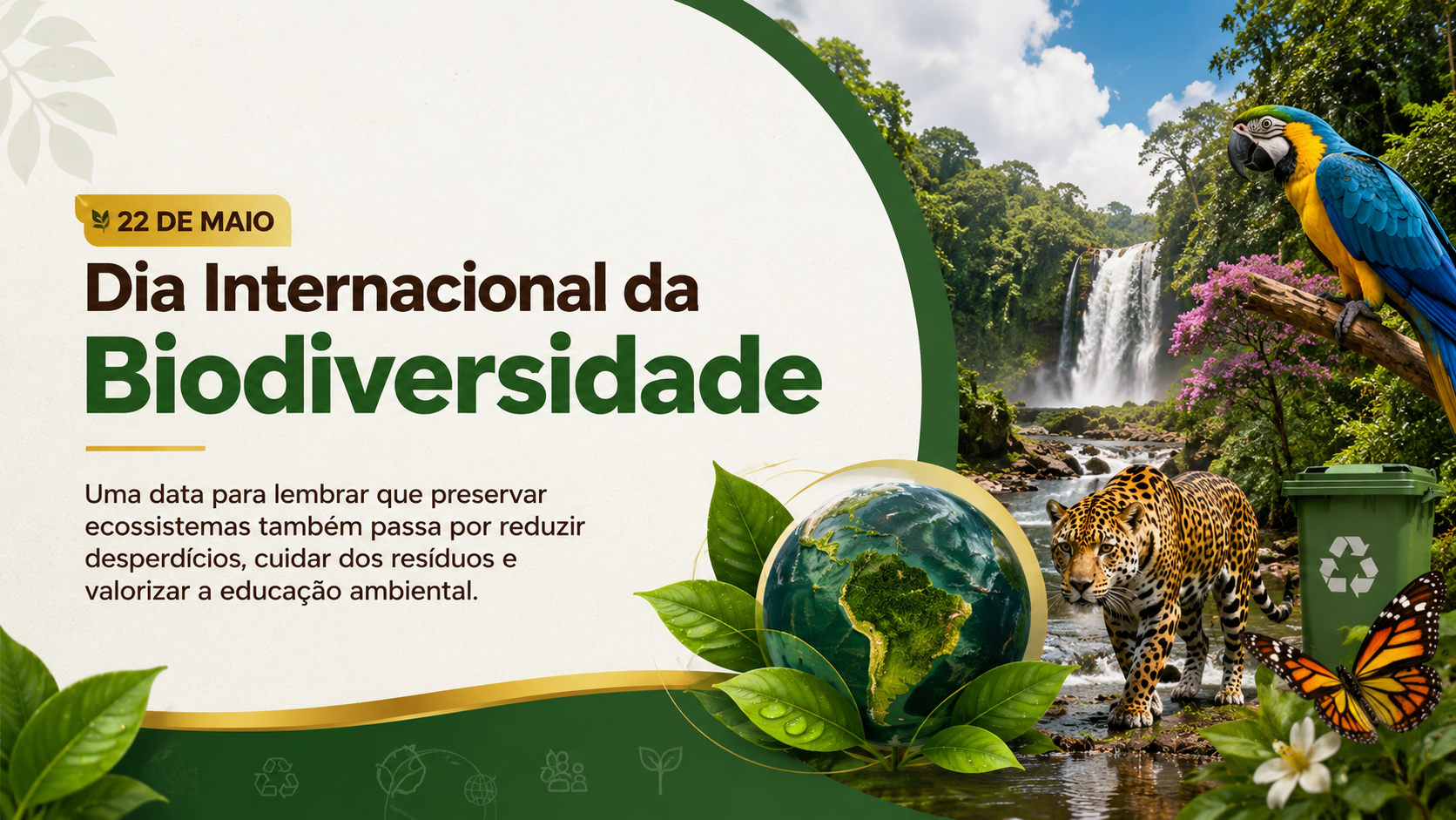 Dia Internacional da Biodiversidade — 22 de maio